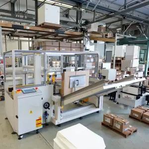 Automatic Case Erector Vertical Carton Erector for Paper Box Packaging