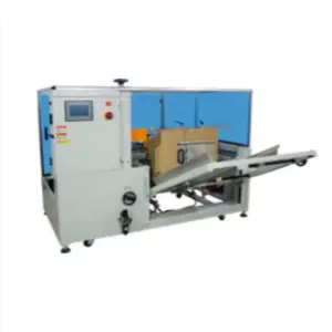 Automatic Box Folding and Taping Sealing Machine Cartoon Box Erector Machine
