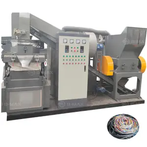 Scrap Fiber Optic Copper Cable Wire Recycling Machine