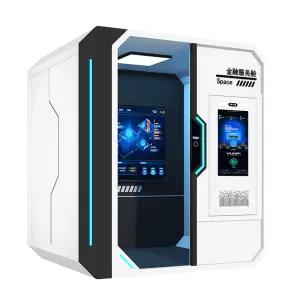 Good Quality Portable Office Soundproof Medical Audiometry Glass Room Moveable Silent Acoustic Sound Proof Cabin Phone Booth