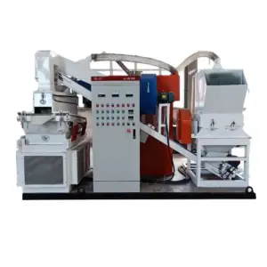 Used Copper Wire Recycling Machine 550kg/h Cable Wire Granulator Electrostatic Separator Equipment