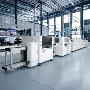 ICT Production Line for LED Lamps and PCB Board Electronics Manufacturing Machine with Core Components Engine PLC