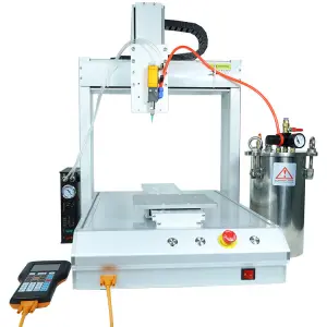 3 Axis or 4 Axis Automatic Glue Dispenser Robot CNC Programming Glue Dispensing Machine