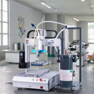 Desktop Automatic Silicon Glue Fluid Dispensing Machine
