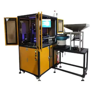 Smart CCD Nut Inspection System 4-Camera Optical Defect Detection Automatic Grading Machine