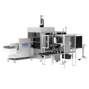 AI Optical Vision Inspection Machine for Paper Plastic Cups 220V with Core Motor PLC Components