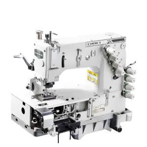 GC1404PMD 4 Needle Flat-bed Apparel Machine Stitch Multi Needle Industrial Sewing Machine for Attaching Elastic Band