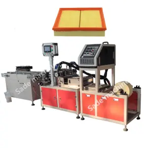 Automatic Rotary air Filter Pleating Machine for Panel Filter