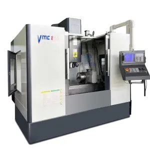 220V Vertical CNC Machining Center Vmc855 Gantry Stone Cutter with Core Motor Components