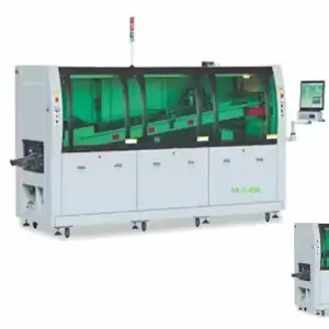 High-Speed PCB Wave Soldering Machine Refiow Welding Oven Double Wave System Preheat Zone Smt Electronics Manufacturing