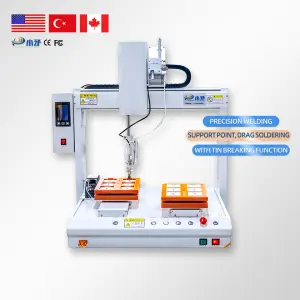 Automatic Soldering Machine with Temperature Control - Industrial PCB Welding Tool