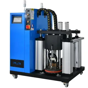 Automatic 20kg Double Pressure Plate Pur Supply System Pur Glue Applicator Pur Wooden Melt Glue Machine