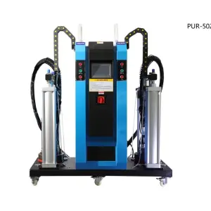 PURE Electric 5 Gallon Double Pressure Machine for PUR Glue High Flow Pure Solvent-Free Melt Composite Coating for Wood Case