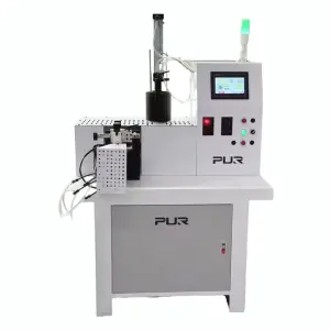 Small-Sized PUR Melt Glue Machine for Textile Industry Laminating Insole PVC Foam & EPE Foam Condition Case Packaging