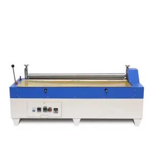 Desktop Glue Gluing Machine with Double Side Glue Roller Machine