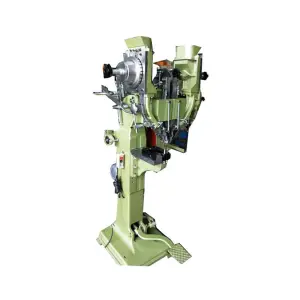 UZ-13TR-S Small Size Adjustable Distance Double Head Semi Automatic Riveting Machine for Arch File