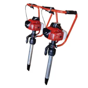 Portable Rail Track Air Tamping Machine D3 Railway Tracks Pneumatic Hammer Hand-held Railroad Ballast Tie Tamper