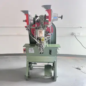 Fully Automatic Belt / Leather Bag / Shoe Riveting Machine for Hollow Rivet