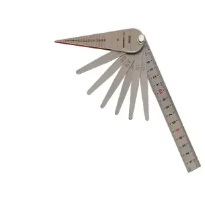 Railway Inspection Tools Stainless Steel Feeler Gauge and Joint Gap Measuring Gauge