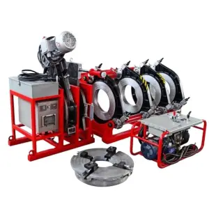 JS 355mm Automatic Hydraulic Butt Fusion Welding Machine PE HDPE Pipe Fitting Butt Welder Jointing Equipment Plastic Welders