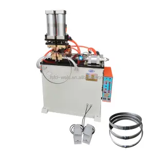 Precision Automatic Band Saw Blade Butt Welding Machine | CNC Controlled Flash Welder for Industrial Saw Blade Joint Production