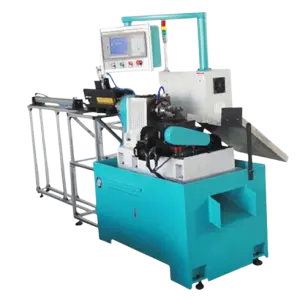 Auto CNC Metal Copper Aluminum Tube End Closing Spinning and Forming Machine