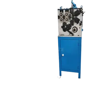 Automatic 0.8mm 16mm Small CNC Wire Torsion Coil Spring Rolls Maker Coiler Pocket Mattress Spring Coiling Forming Machine