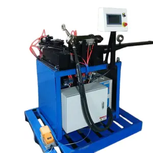 Automatic Metal Steel Pipe Tube Sealing Forming Spinning Machine Steel Iron Pipe End Forming Machine