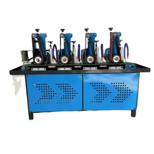 Small Flat Plate Polishing Machine Condition Favorable for Metal Deburring Rust Removal Wire Drawing Mirror Sanding