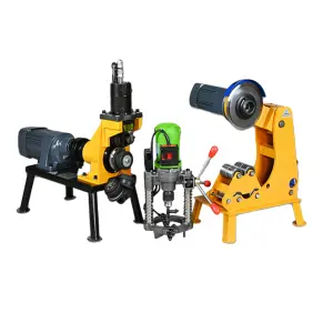 Ergonomic 3 Inch Pipe Connecting Hydraulic Tube Roll Grooving Machine