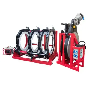 DN63-160mm Blue Electro Fusion PE Pipe Welding Machine Butt Welder with Engine and Pump Core Components