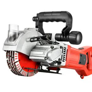 Fully Automatic CNC Grooving Machine for Dust-Free Electrical Plumbing Installation Project One-Time Wall Slot Cutting Tool