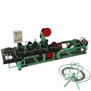 High Speed Double Wire Barbed Wire Making Machine for Grassland Boundary