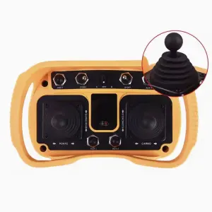 Q5000 AC 36v 12V-24V 110V-460V Intelligent Convenient 2 Joystick Functions Hydraulic Valve Truck Crane Remote Control