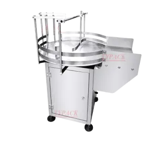 Plastic Glass Bottle Sorting Machine Automatic Round Bottle Feeder Rotary Unscrambler for Feeder Filling Production Line