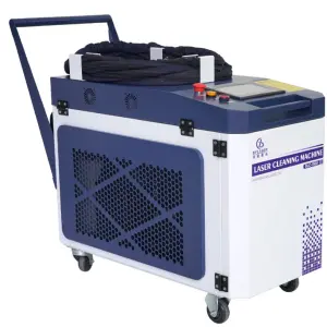 1000w Laser Rust Removal Device System Lazer Cleaning Machine 3 in 1 for Stain Clean Metal Black