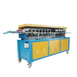 Square HVAC Duct Making Machine / TDF Flange Forming Machine