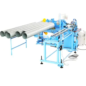 HVAC Spiro Spiral Tube Forming Making Round Duct Manufacture Machine