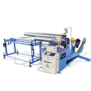 HVAC Spiro Tubeformer Spiral Round Duct Making Forming Machine