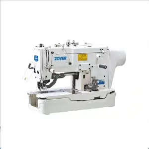 ZY781D Industrial Automatic Lockstitch Buttonholer Eyelet Machine High Speed Computerized Sewing Equipment with CE Certification
