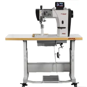 Simge.S6-961S Slim Automatic Post Bed Industrial Sewing Machine for Shoe Making