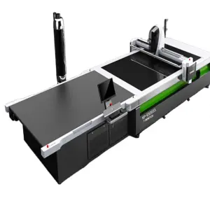 YINENG KP-ES2033 2025 Automatic Fabric Cutting Machine Adopts Principle Faster Speed Sewing Industry with High Precision