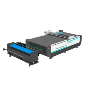 CNC Automatic High Speed Cloth Fabric Textile Garment Making Machine Oscillating Knife Cutting Digital Plotter