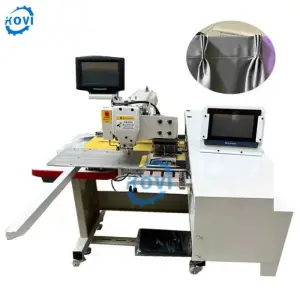 Industrial Automatic Curtain 2 Pleating Sewing Machines Fabric Pleated Blinds Pinch 3 Pleats Sewing Machine