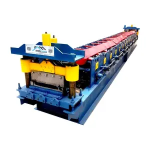 Steel 360 Self Lock Joint Hidden Metal Roof Sheet Roll Forming Machine