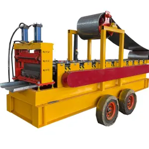 Portable Metal Roof Sheet Roll Forming Machine Colored Steel Metal Standing Seam Roofing Machine