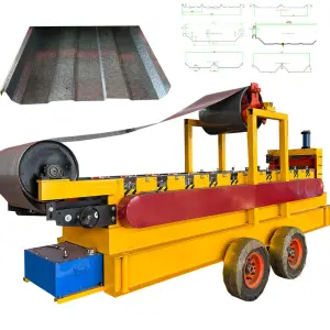 Automatic Color Steel Self Lock Standing Seam Roof Sheet Roll Forming Machine