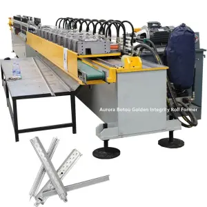 Fully Auto Ceiling t Grid Roll Forming Machine Cross t bar Roll Forming Machine