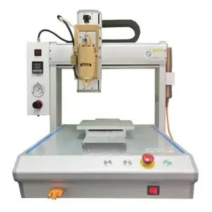 Double Head Melt Glue Spray Dispensing Robot CNC Kind of Glue Automatic Sprayer Machine for Electronic Cigarette Box
