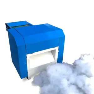 Automatic Polyester Micro Fiber Cotton Ball Opening and Pillow Toy Filling Machine Fiber Carding Machine
